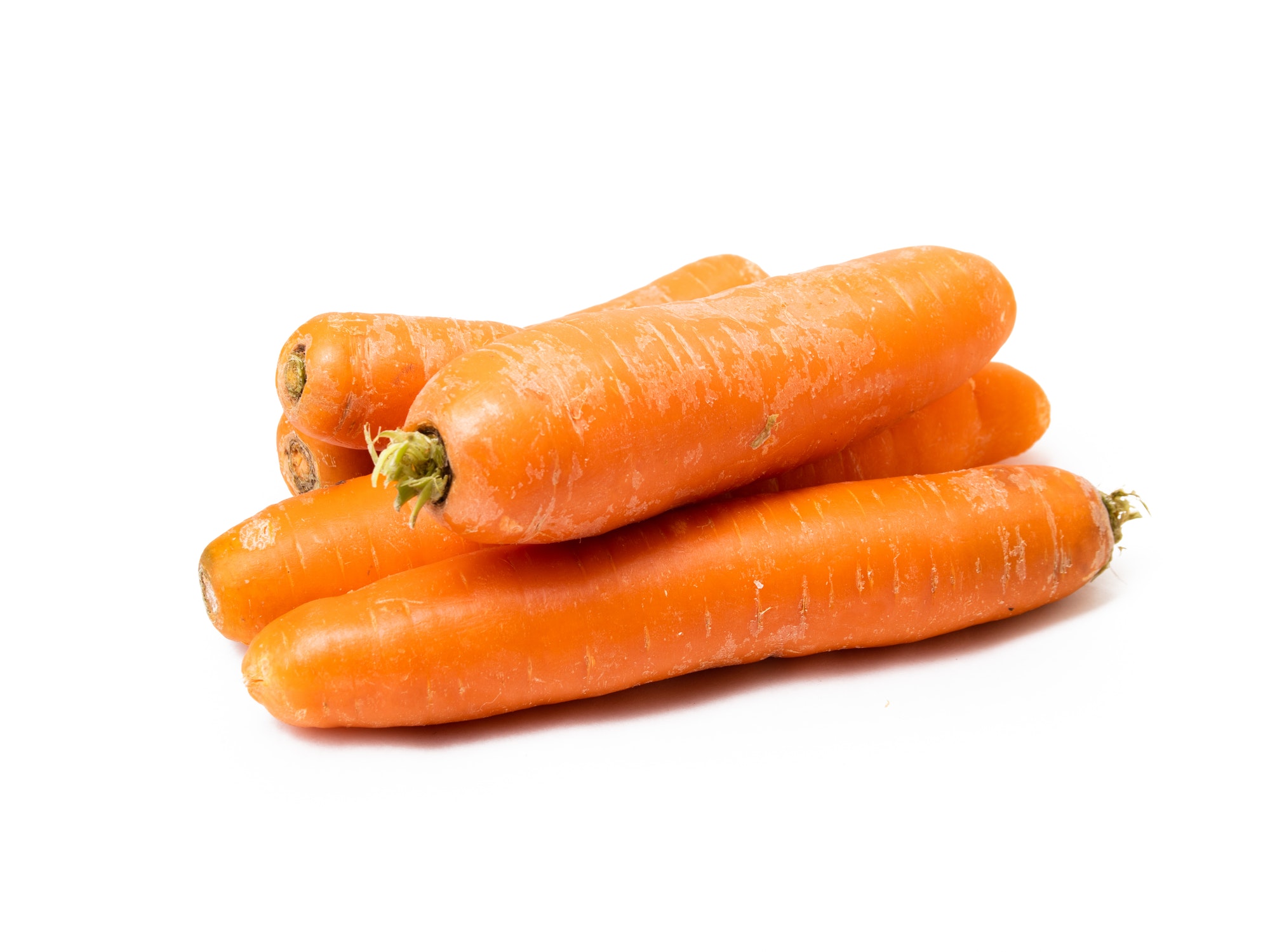 Carrot isolated on white background