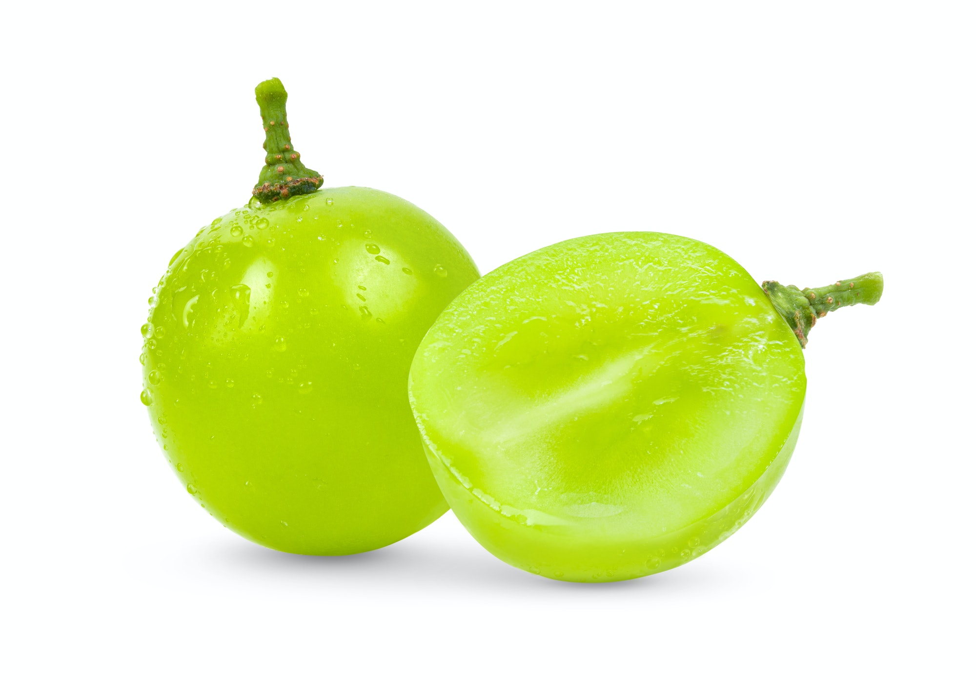 Grape isolated on white