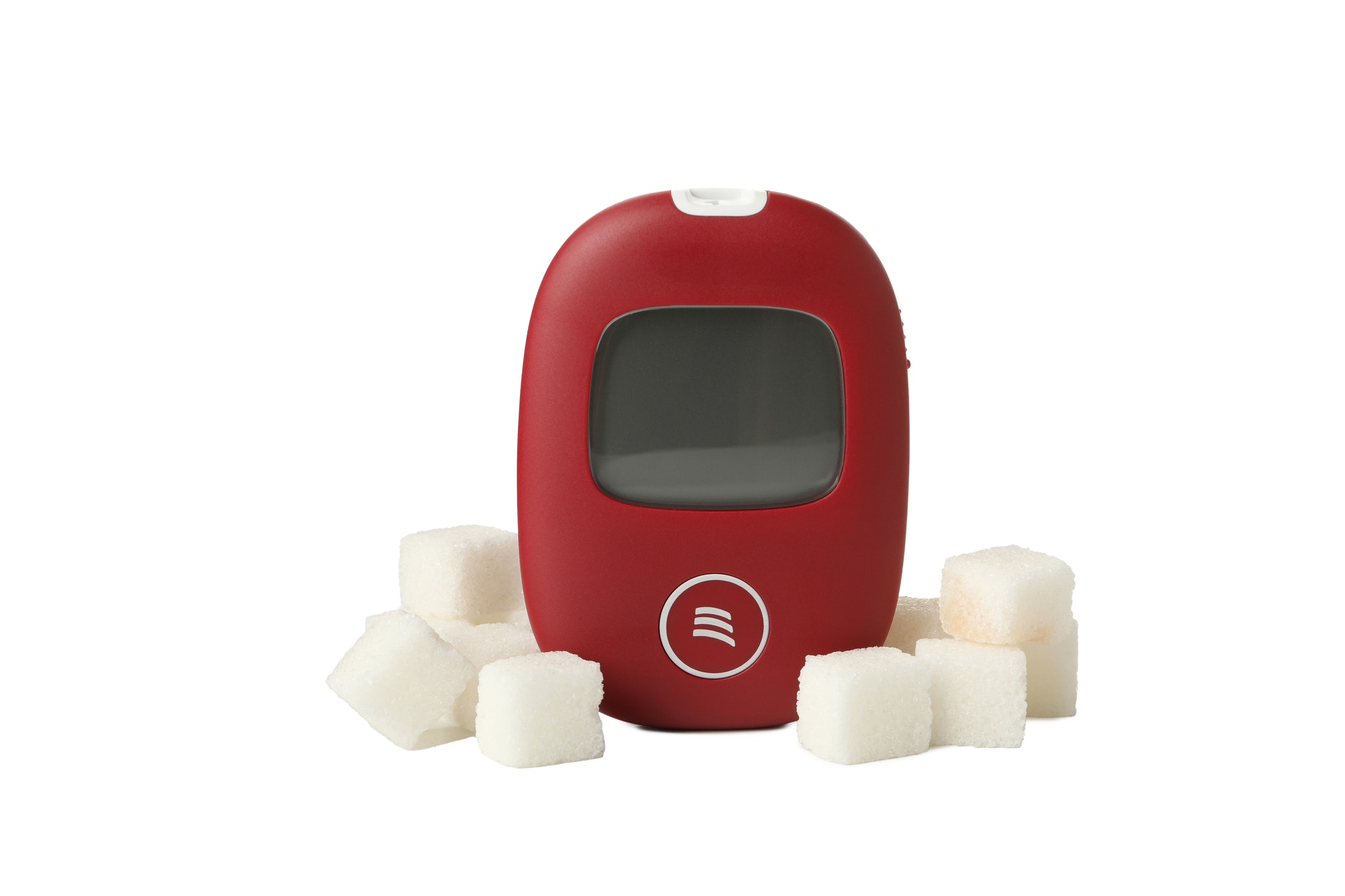 PNG, Medical equipment for diabetics and sugar, isolated on white background